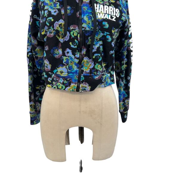 Designers for Democracy by Ulla Johnson Zip Up Hoodie Harris‎ Walz Size Small - Picture 6 of 13